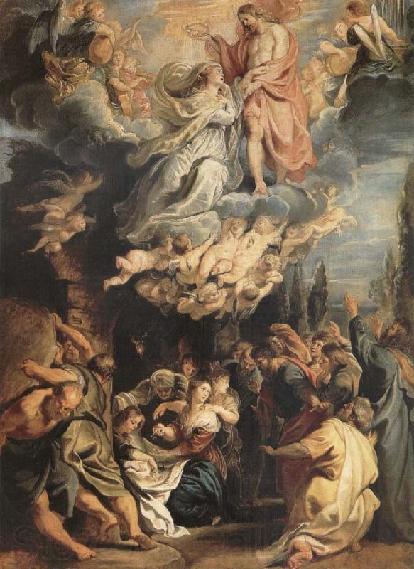 Peter Paul Rubens The Coronacion of the Virgin one Norge oil painting art